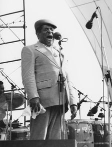 Dizzy Gillespie, Capital Radio Jazz Festival, Alexendra Palace, London, 1979. Creator: Brian Foskett