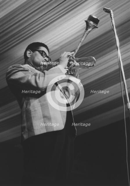 Dizzy Gillespie, Daily Mail International Jazz Festival, Manchester, 1963. Creator: Brian Foskett.