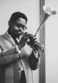 Dizzy Gillespie, Daily Mail International Jazz Festival, Manchester, 1963. Creator: Brian Foskett