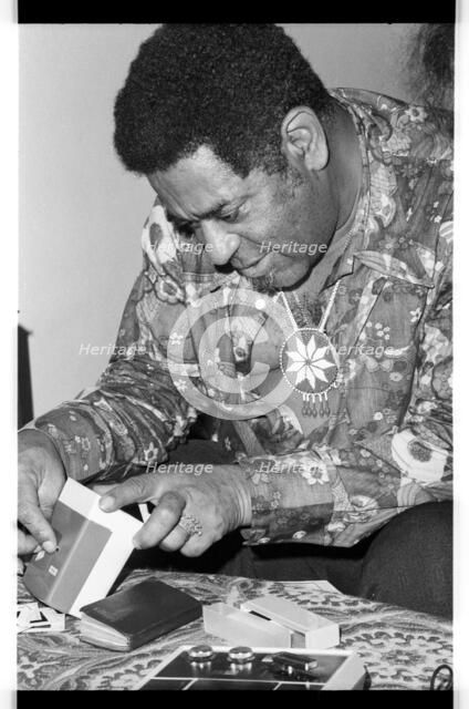 Dizzy Gillespie,  London, 1973.  Artist: Brian O'Connor.