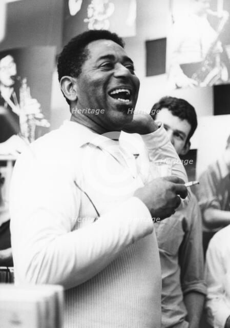Dizzy Gillespie, London, c1970. Creator: Brian Foskett.