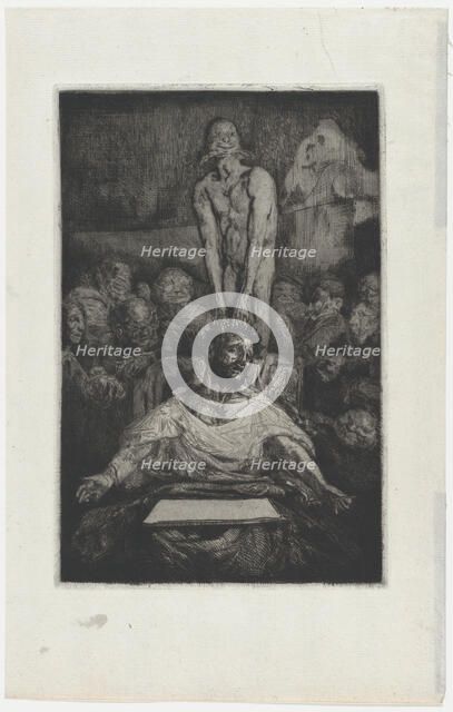 Diablerie, 19th century. Creator: François-Nicolas Chifflart.