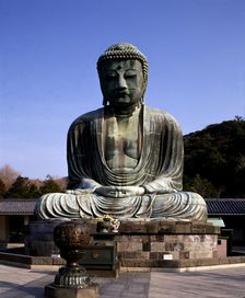 Diabutsu or Great Buddha in Kamakura