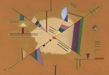 Diagonal, 1930. Artist: Kandinsky, Wassily Vasilyevich (1866-1944)