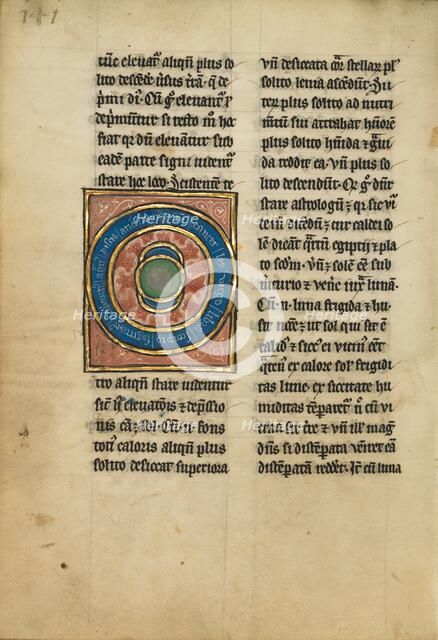 Diagram of the Zodiac; De Natura Avium; De Pastoribus et Ovibus, 1277 or after. Creator: Unknown.