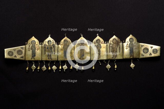 Diadem with the Deesis, 12th century. Artist: Anonymous  