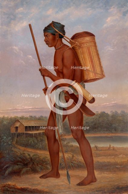 Diak Man, ca. 1893. Creator: Antonio Zeno Shindler.