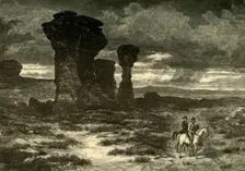 Dial Rock, Red Buttes, Laramie Plains 1874. Creator: John Filmer