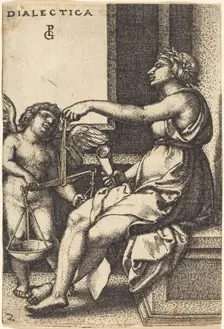 Dialectic. Creator: Georg Pencz
