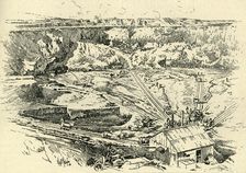 Diamond Mine, Kimberley c1900. Creator: William B. Robinson