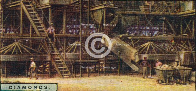 'Diamonds . Washing Plant, Kimberley', 1928. Artist: Unknown.