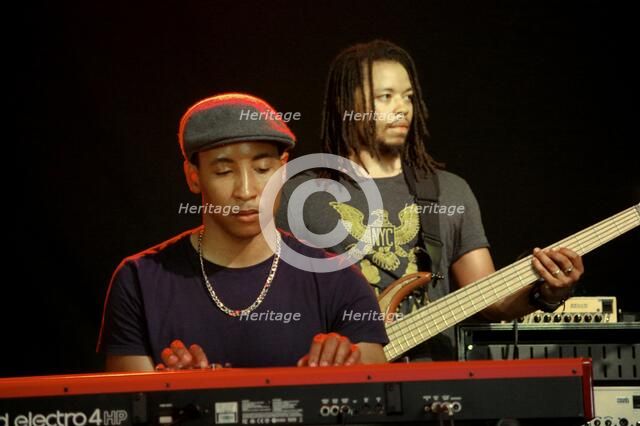 Dian Gasper and L Insula, Love Supreme Jazz Festival, Glynde Place, East Sussex, 2014. Artist: Brian O'Connor.