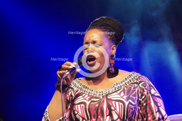 Dianne Reeves, Love Supreme Jazz Festival, Glynde Place, East Sussex, 2015. Artist: Brian O'Connor.