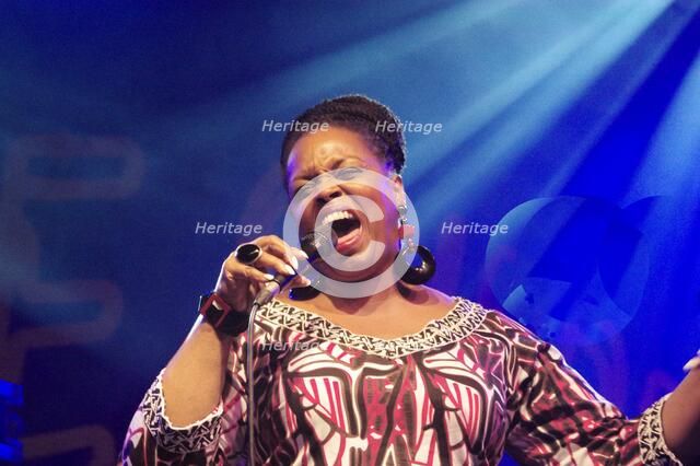 Dianne Reeves, Love Supreme Jazz Festival, Glynde Place, East Sussex, 2015. Artist: Brian O'Connor.