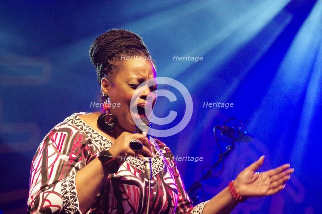 Dianne Reeves, Love Supreme Jazz Festival, Glynde Place, East Sussex, 2015. Artist: Brian O'Connor.