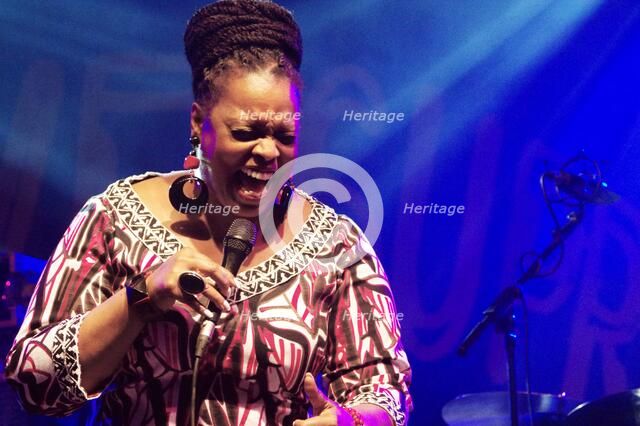 Dianne Reeves, Love Supreme Jazz Festival, Glynde Place, East Sussex, 2015. Artist: Brian O'Connor.