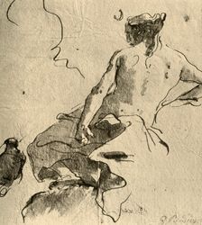 Diana 1757, (1928). Artist: Giovanni Battista Tiepolo