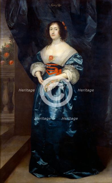 Diana Cecil, Countess of Elgin, c1638. Artist: Cornelis Janssens van Ceulen.