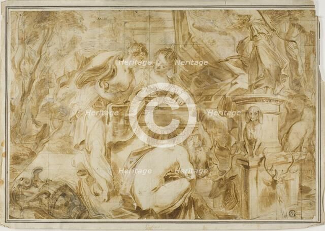 Diana and Nymphs Bathing, 1640/49.