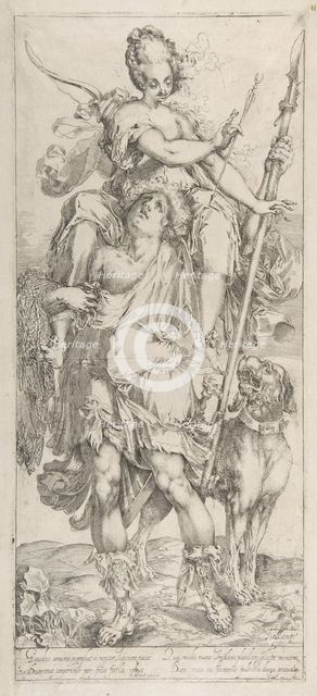 Diana and Orion. Creator: Jacques Bellange.