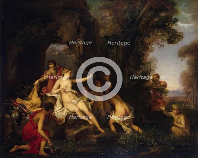 Diana and Actaeon, 1715. Creator: Louis Galloche.