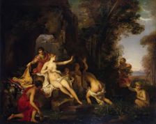 Diana and Actaeon, 1715. Creator: Louis Galloche