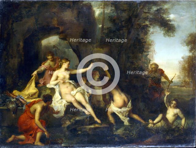 'Diana and Actaeon', 1732. Artist: Louis Galloche