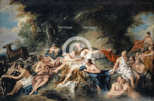 Diana and Actaeon, 1734. Creator: Jean Francois de Troy.