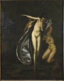 Diana and Actaeon (Artémis surprise au bain par Actéon)