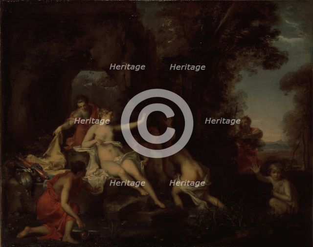 Diana and Actaeon. Artist: Galloche, Louis (1670-1761)