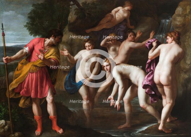 Diana and Actaeon. Artist: Turchi, Alessandro (1578-1649)