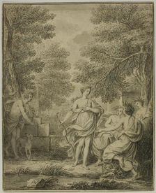 Diana and Actaeon, n.d. Creator: Jean-Jacques de Boissieu
