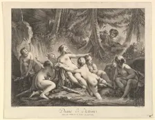 Diana and Acteon. Creator: Pierre Francois Tardieu
