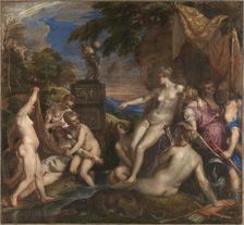 Diana and Callisto, 1556-1559. Creator: Titian (1488-1576)