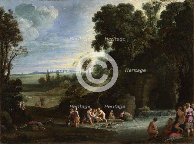 Diana and Callisto, 1620s. Artist: Brill, Paul (1554-1626)