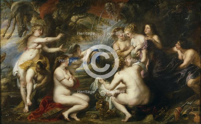 Diana and Callisto, 1638-1640. Artist: Rubens, Pieter Paul (1577-1640)