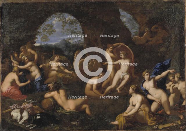 Diana and Callisto, 1657-1705. Creator: Johannes van Haensbergen.