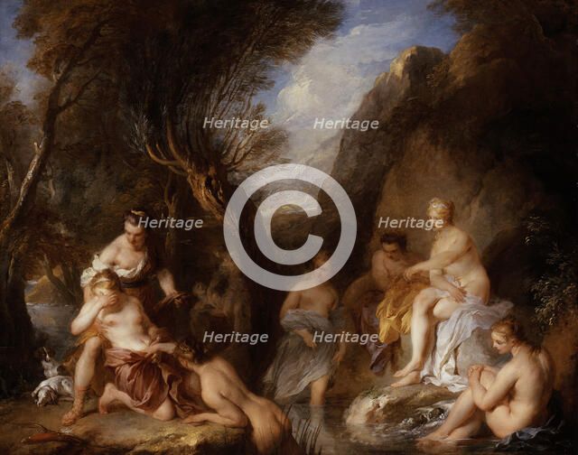Diana and Callisto, 1723. Creator: Francois Lemoyne.