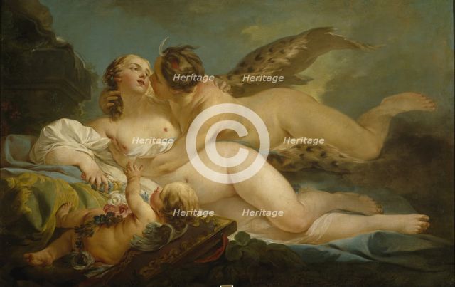 Diana and Callisto, 1745-1747. Artist: Pierre, Jean-Baptiste Marie (1714-1789)