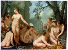 Diana and Callisto 17th century. Artist: Pietro Liberi