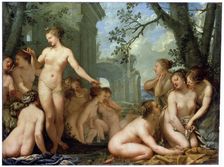 Diana and Callisto 17th century. Artist: Pietro Liberi