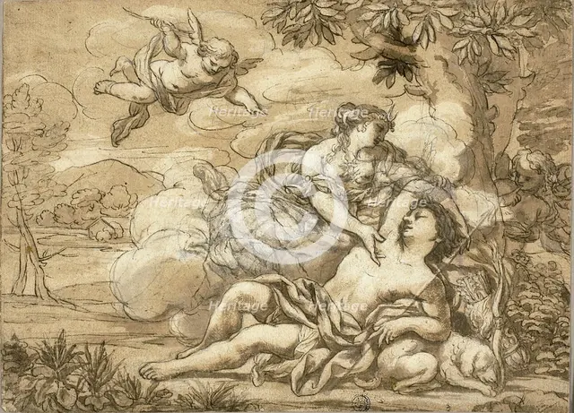 Diana and Endymion, n.d. Creator: Unknown.
