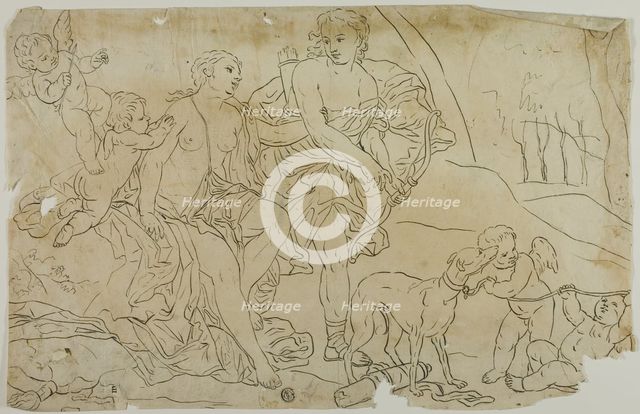 Diana and Endymion, n.d. Creator: Unknown.
