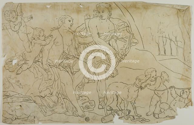 Diana and Endymion, n.d. Creator: Unknown.