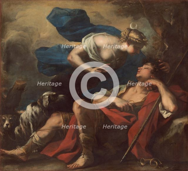 Diana and Endymion, c. 1675/1680. Creator: Luca Giordano.