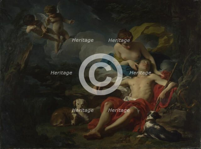 Diana and Endymion, c. 1740. Artist: Subleyras, Pierre (1699-1749)