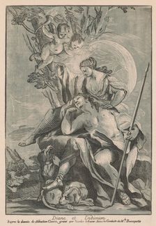 Diana and Endymion. Creator: Nicolas LeSueur (French, 1691-1764)
