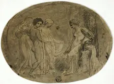 Diana and Her Attendants, n.d. Creator: Thomas Stothard