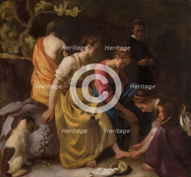 Diana and her Nymphs. Creator: Jan Vermeer.