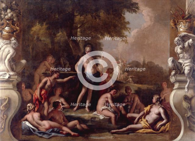 Diana and her Nymphs Bathing, 1713-1715. Creator: Sebastiano Ricci.